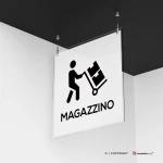 Cartello magazzino