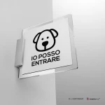 Cartello accesso ai cani