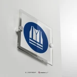 Cartello obbligatorio indossare indumenti ad alta visibilità M015