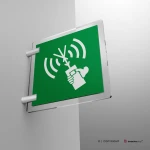 Cartello radiotelefono a due vie VHF E051