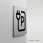 Cartello punto di ricarica per veicoli elettrici