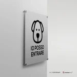 Cartello accesso ai cani