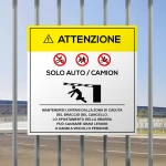 Cartelli in alluminio