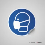 Cartello maschera obligatoria M016