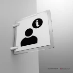 Cartello punto informazione