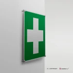 Cartello pronto soccorso croce E003