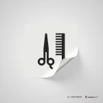 Cartello salone barba e capelli