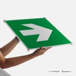 Cartello freccia evacuazione E005 / E006