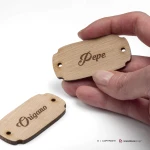 Etichette in legno