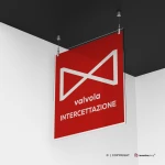 Cartello valvola intercettazione
