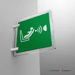 Cartello orientamento sedile per bambini (CPOD) E014