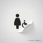 Cartello toilette standard