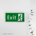 Cartello evacuazione EXIT mod. 2:1