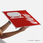 Cartello installazione fissa antincendio F012