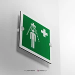 Cartello doccia di emergenza E012