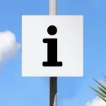 Cartello punto informazione