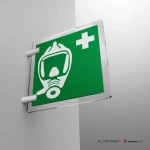 Cartello autorespiratore d'emergenza E029