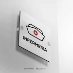 Cartello infermeria