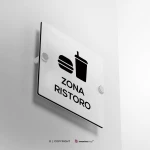 Cartello zona ristoro