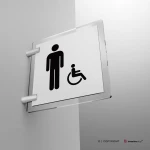 Cartello toilette standard