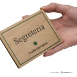 Targhette in Legno per porte e indicazioni