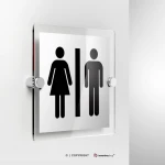 Cartello toilette standard