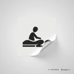 Cartello sala massaggi