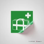 Cartello borsa medica d'emergenza E027