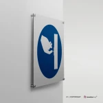 Cartello obbligo di spegnere quando non in uso