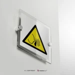 Cartello pericolo forte rumore improvviso W038