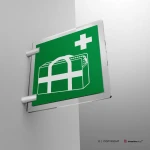Cartello borsa medica d'emergenza E027