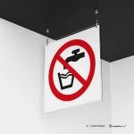 Cartello acqua non potabile P005