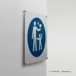 Cartello obbligatorio tenere fuori dalla portata dei bambini M055