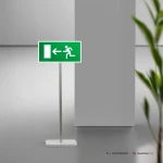 Cartello uscita porta d'emergenza mod. 2:1