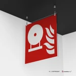 Cartello estintore fisso antincendio F013