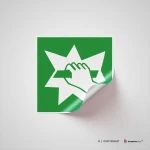 Cartello rompere per accedere E008