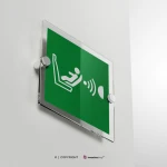 Cartello orientamento sedile per bambini (CPOD) E014