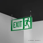 Cartello evacuazione EXIT mod. 2:1