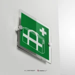 Cartello borsa medica d'emergenza E027