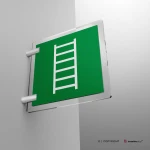 Cartello scala di evacuazione E059