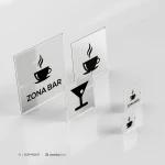 Cartello zona bar