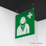 Cartello medico d'emergenza E009