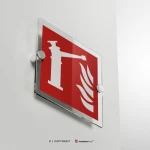 Cartello spingarda antincendio F015
