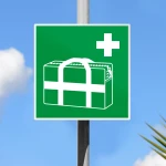 Cartello borsa medica d'emergenza E027