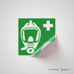 Cartello autorespiratore d'emergenza E029