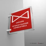 Cartello valvola intercettazione combustibile