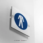 Cartello obbligatorio indossare indumenti protettivi M010
