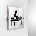 Cartello sala massaggi