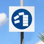 Cartello obbligo di disporre i materiali in modo ordinato