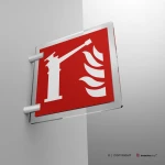 Cartello spingarda antincendio F015